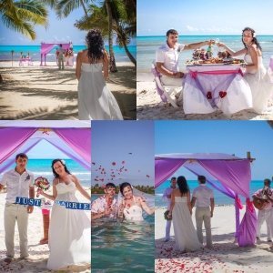 Пост о проведении свадьбы в Доминикане