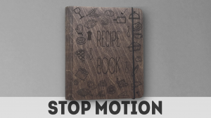 Stop Motion Recipe Book - блокнот