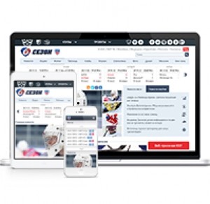 Сайт для Континентальной Хоккейной Лиги