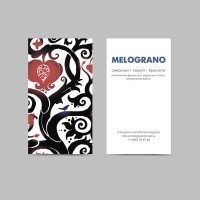 Визитка Melograno