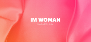 Дизайн сайта и брендинг для IM Woman