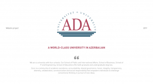 Веб-сайт для ADA