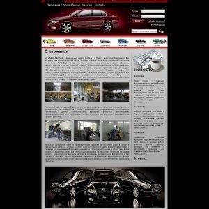 Дизайн сайта автосалона Шкода (3)